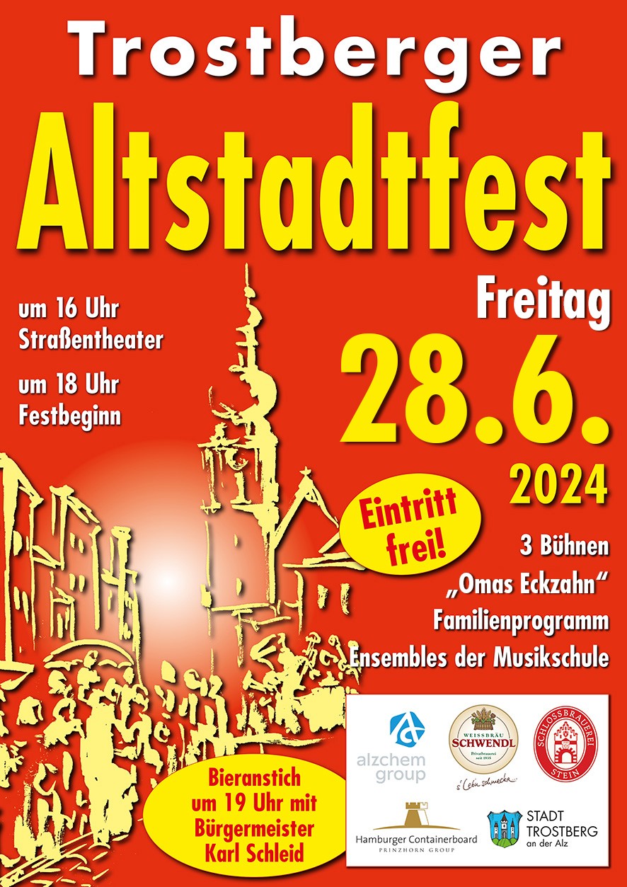 Altstadtfest Plakat 2024