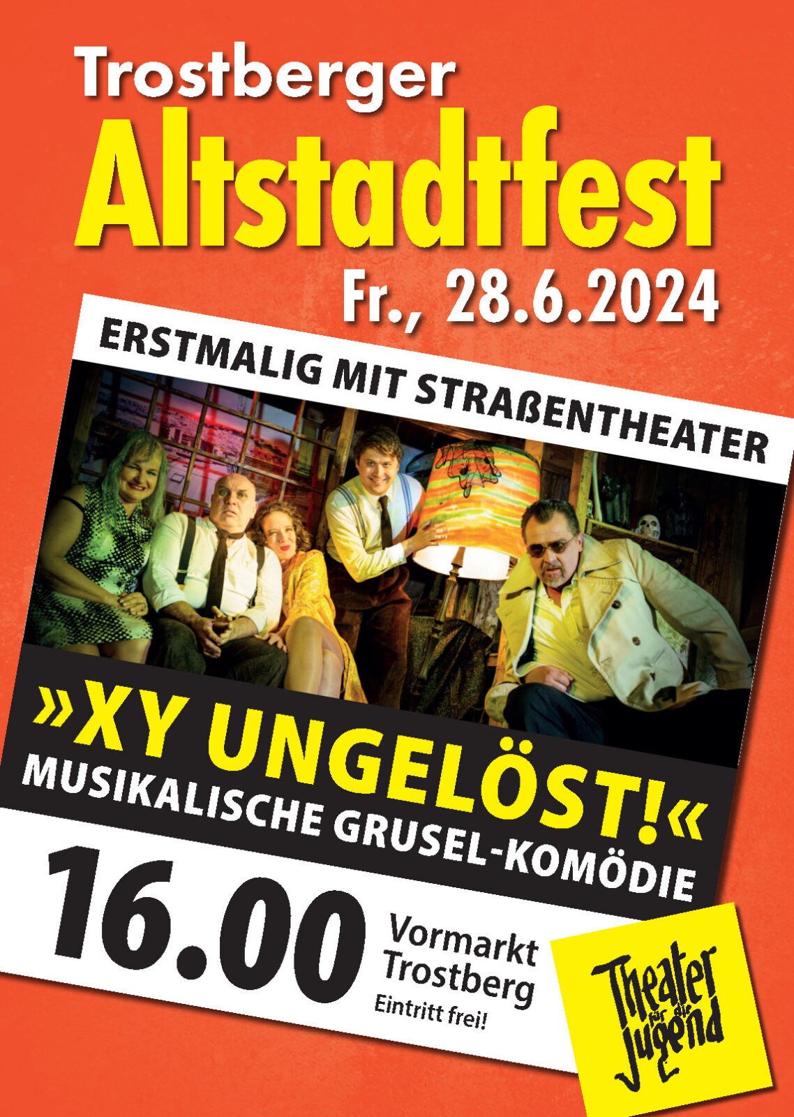 Plakat A3 Altstadtfest 2024, Layout: Oliver Amler