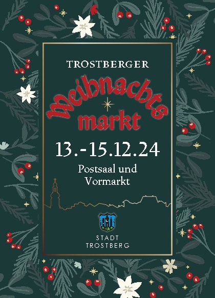 Vorderseite Flyer Weihnachtsmarkt 2024